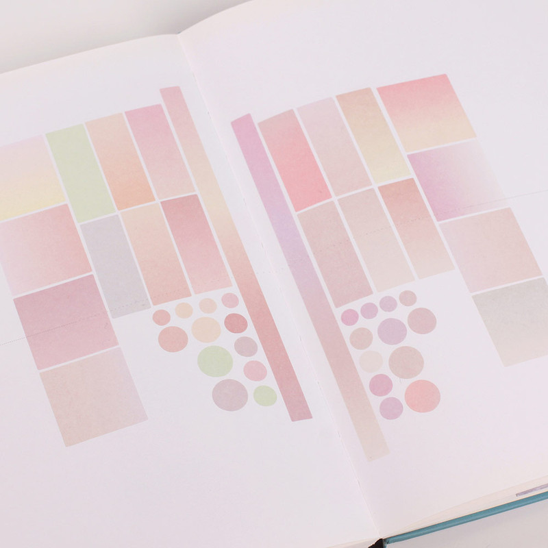 Example of use - Appree Sunrise Clear Paper Mood Sticker Pack Example of use - Appree Sunrise Clear Paper Mood Sticker Pack