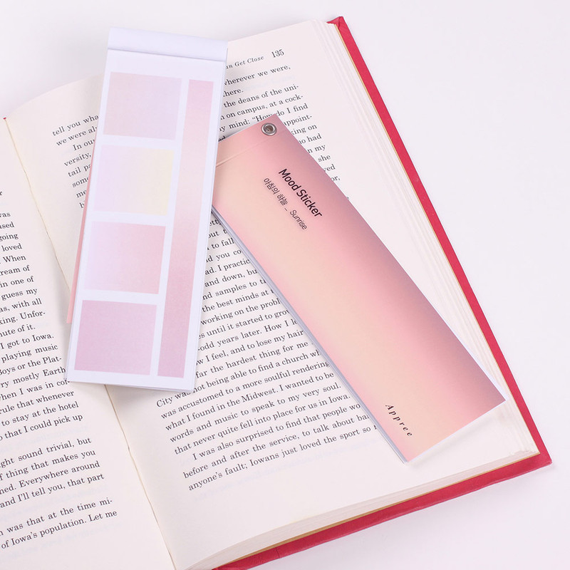 Appree Sunrise Clear Paper Mood Sticker Pack Appree Sunrise Clear Paper Mood Sticker Pack