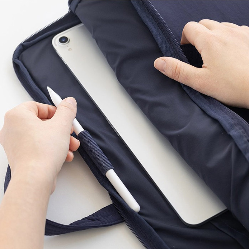 inner pen holder - ROMANE Poodle 13" Laptop Zipper Case Bag  inner pen holder - ROMANE Poodle 13" Laptop Zipper Case Bag