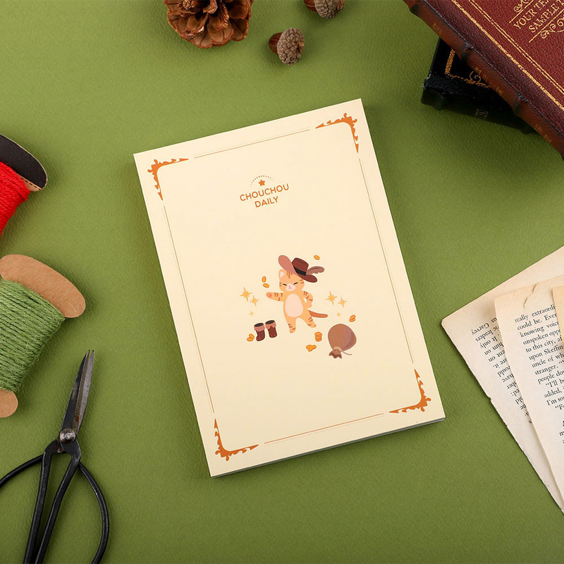 PLEPLE Chou Chou B6 Daily Blank Notebook