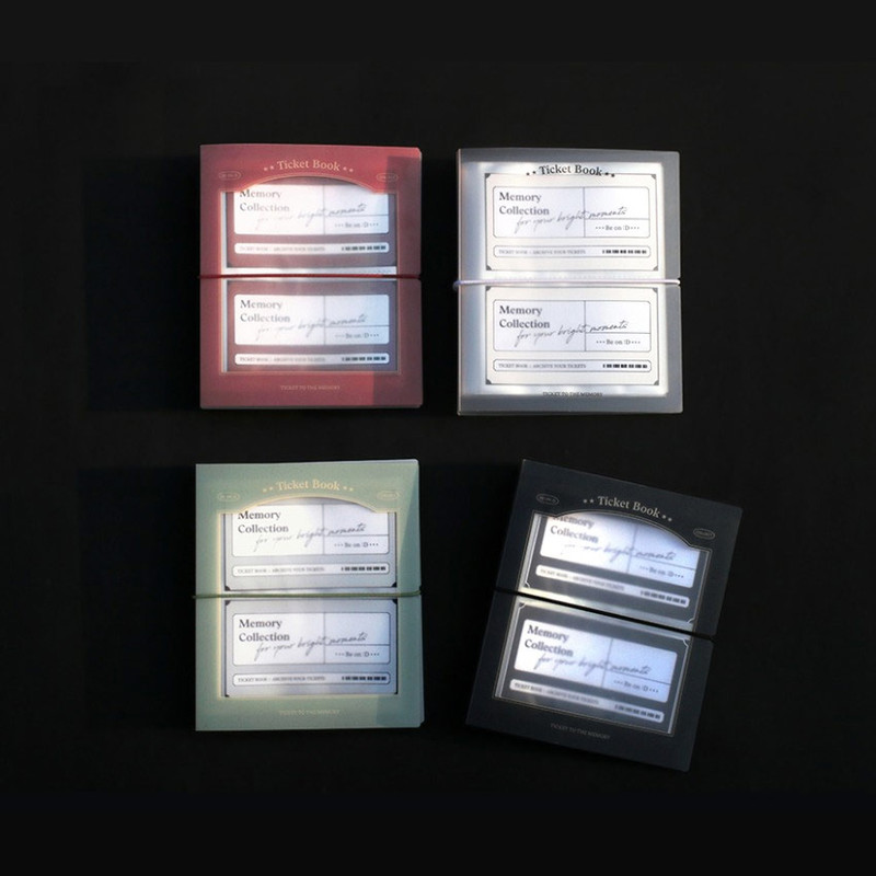 Ticket Storage Book Pocket Album Ticket Storage Book Pocket Album