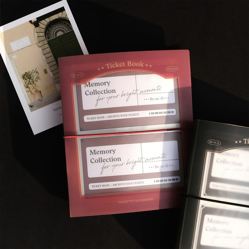 Ticket Storage Book Pocket Album Ticket Storage Book Pocket Album