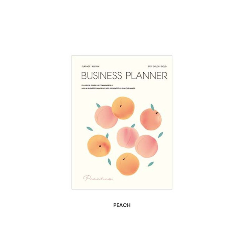 Peach - 3 months Undated Daily Business Planner