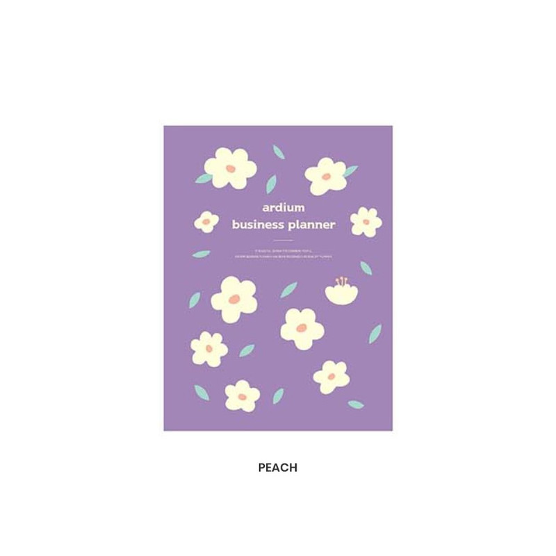 Flower - 3 months Undated Daily Business Planner