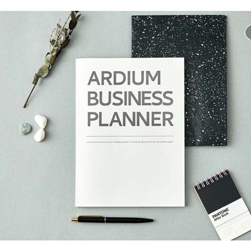 Simple - 3 months Undated Daily Business Planner