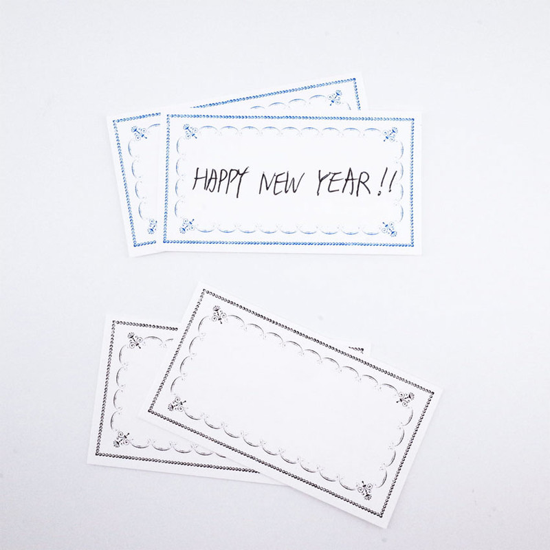 Mini Size - Universal Condition Antique Memo Card 20 Sheets