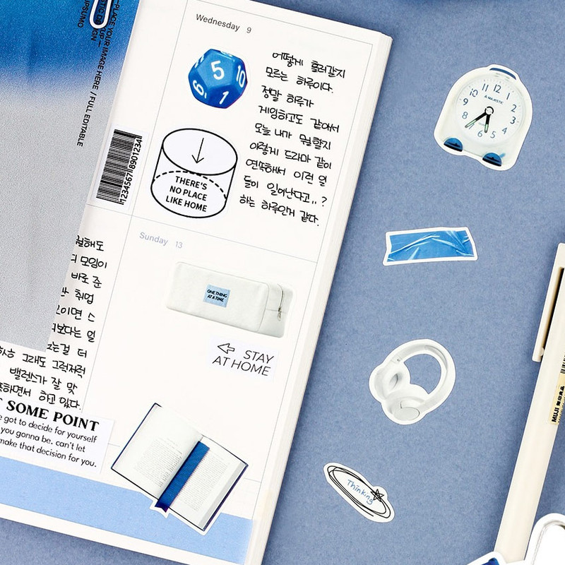 Example of use - Dash And Dot Stay Object Removable Stickers Pack Example of use - Dash And Dot Stay Object Removable Stickers Pack