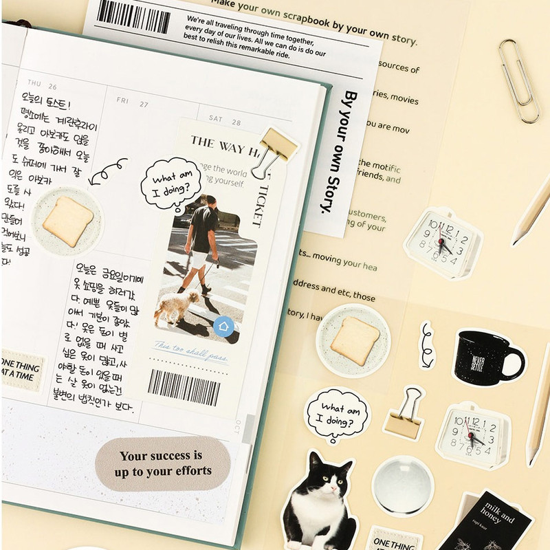 Example of use - Dash And Dot Stay Object Removable Stickers Pack Example of use - Dash And Dot Stay Object Removable Stickers Pack