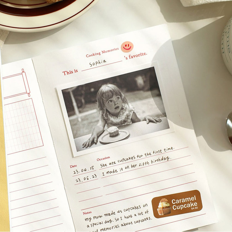 cooking memories - PAPERIAN 45 Recipes Homemade Kitchen Cookbook