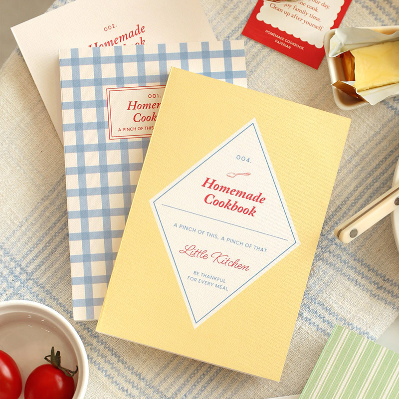 PAPERIAN 45 Recipes Homemade Kitchen Cookbook