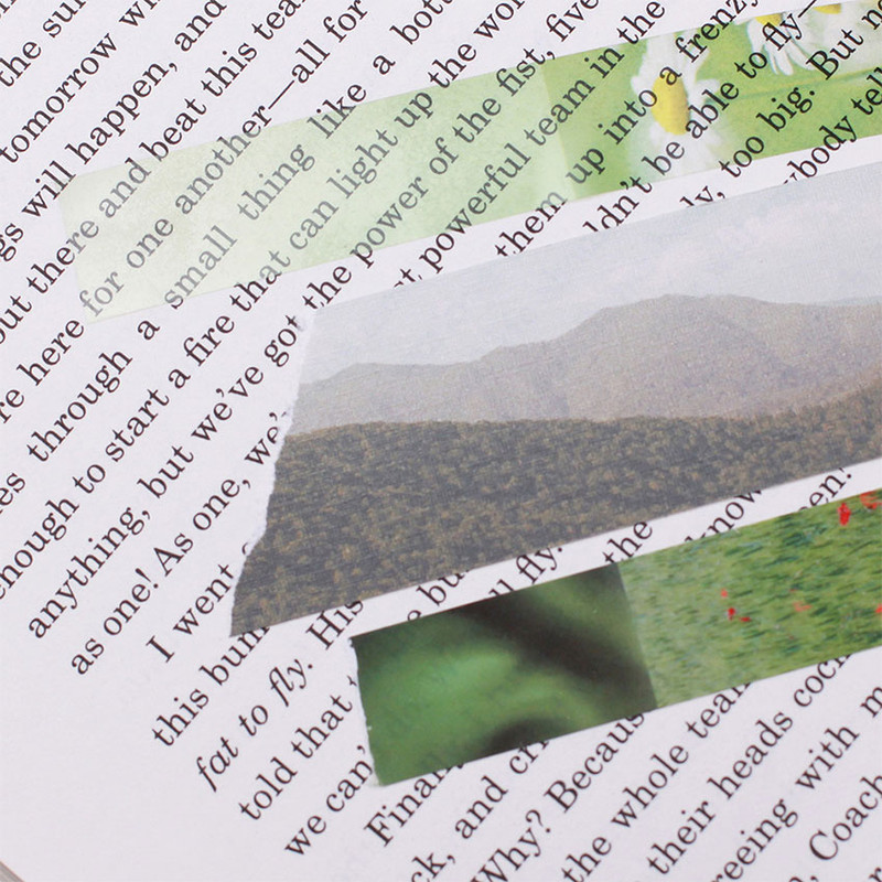 Detail of Appree Green Scene Mood Sticker Pack Detail of Appree Green Scene Mood Sticker Pack