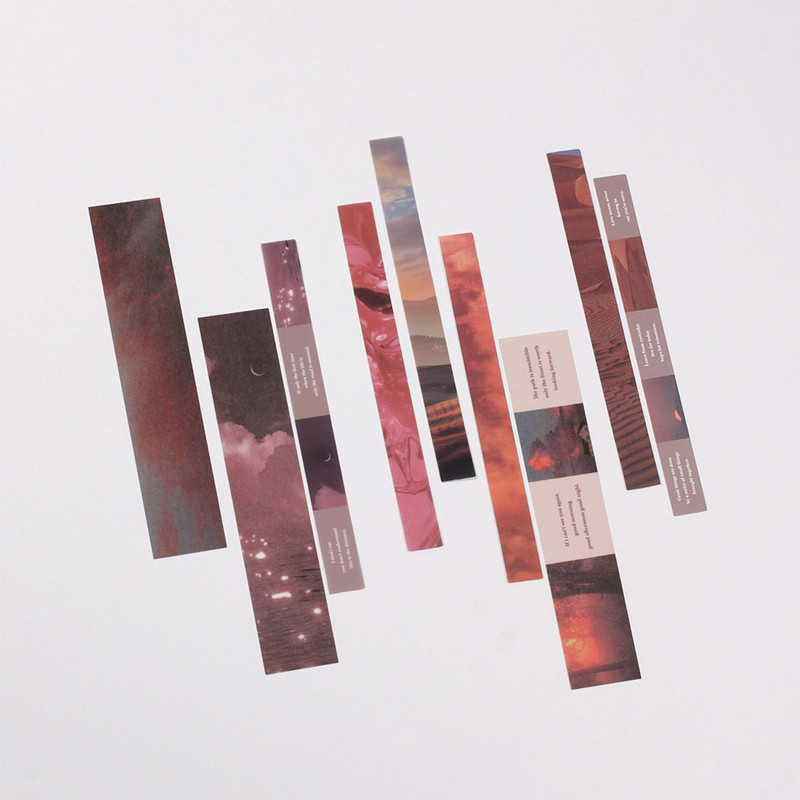 Appree Red Scene Mood Sticker Pack