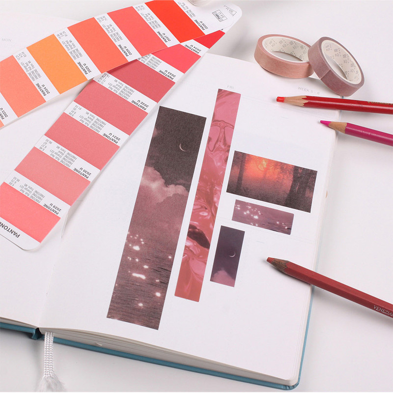 Appree Red Scene Mood Sticker Pack