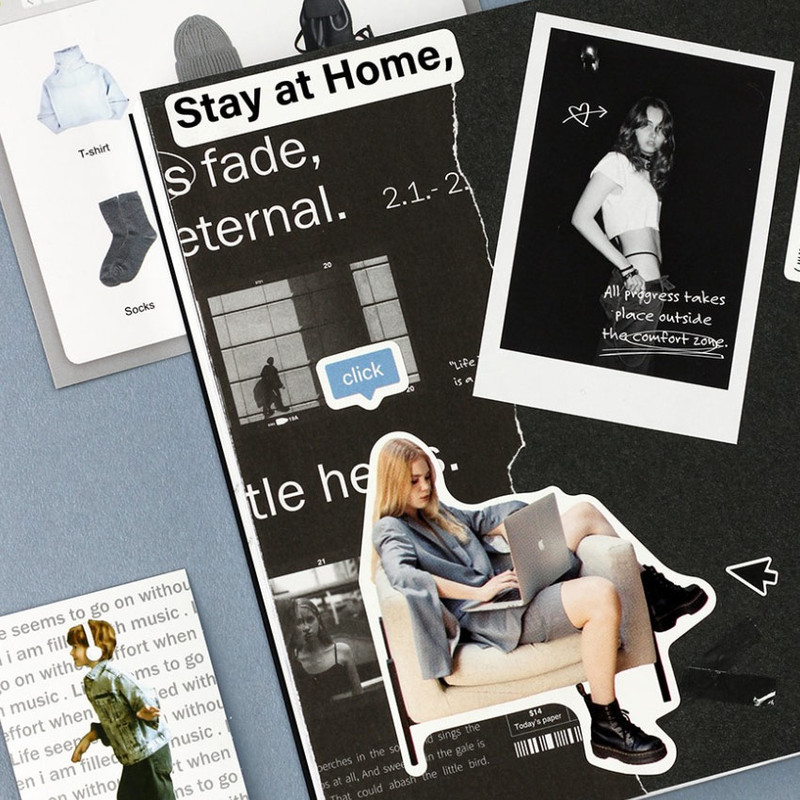 Example of use - Dash And Dot Blooming Life Removable Sticker Pack Example of use - Dash And Dot Blooming Life Removable Sticker Pack