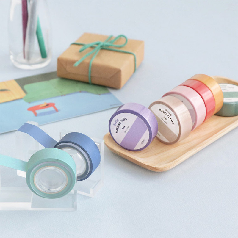 Solid Color Paper Deco Masking Tape
