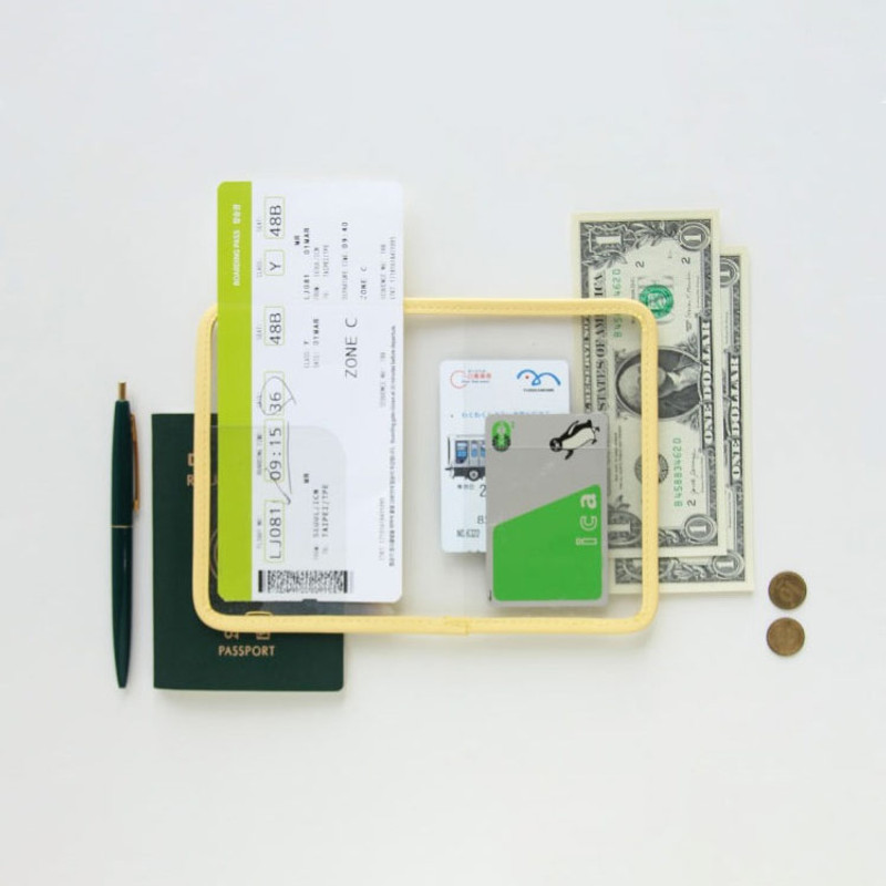 pockets - Jam studio Dingdong Travel Passport Case Holder pockets - Jam studio Dingdong Travel Passport Case Holder