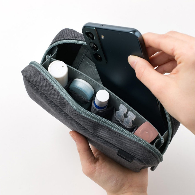 Storm gray - Basic Bank Deposit Pocket Slim Pouch Ver6 Storm gray - Basic Bank Deposit Pocket Slim Pouch Ver6