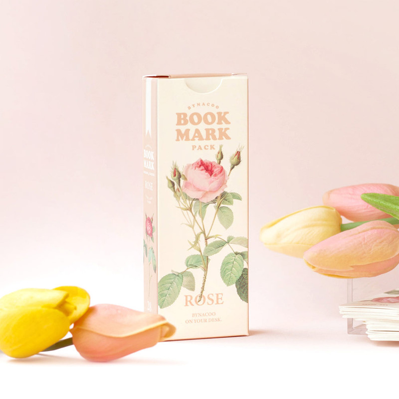 NACOO Rose Paper Bookmark Set