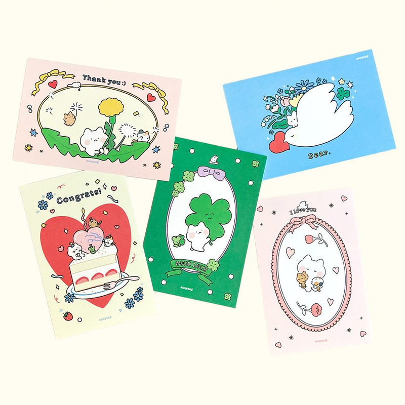 NACOO Annyang Cat Card Set
 NACOO Annyang Cat Card Set