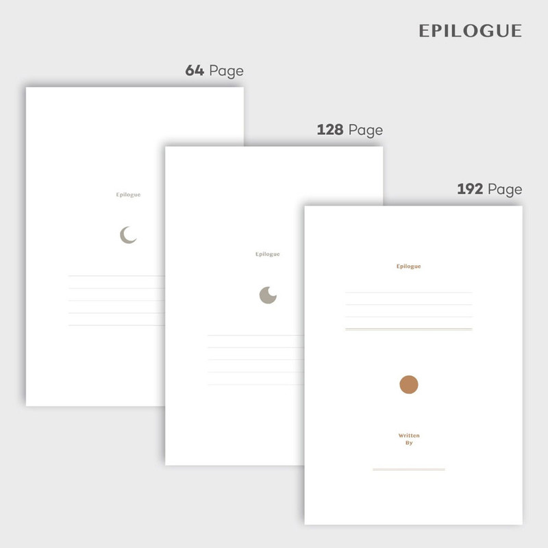 Epilogue - Sunrise 3 Months Daily Log Book Journal