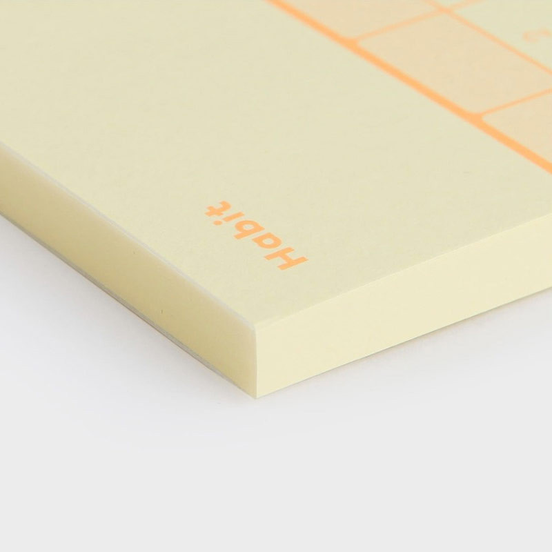 Detail of Munduk 7 Days Habit Tracker Notepad