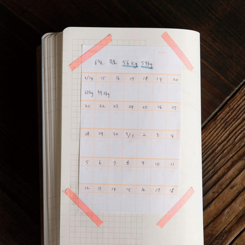 Munduk 35 Days Habit Tracker Notepad Munduk 35 Days Habit Tracker Notepad