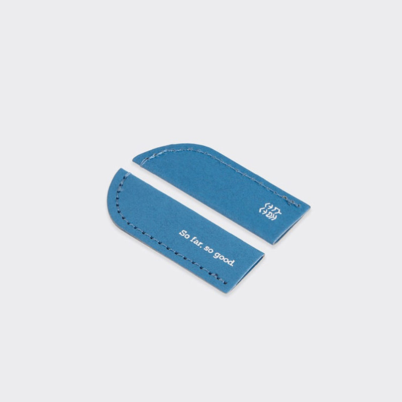 Azure blue - Denim Tag Paper Pencil Cap Pack of 2 Azure blue - Denim Tag Paper Pencil Cap Pack of 2