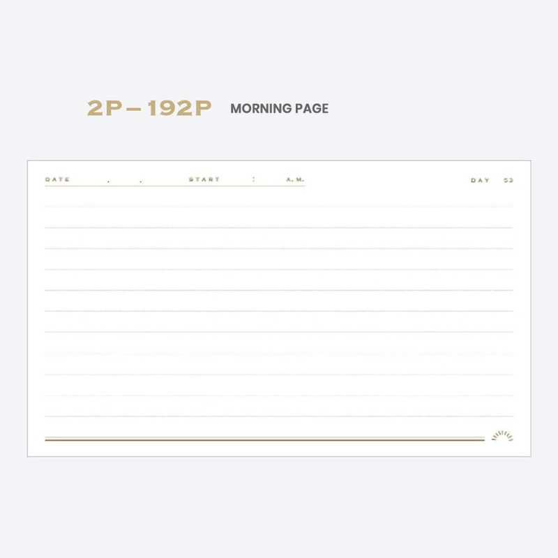 Daily plan - Morning Pages Routine Journal Book