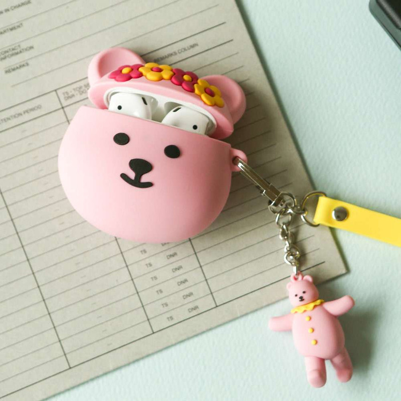 Dailylike Jelly Bear Wireless Earbuds Case for Airpods