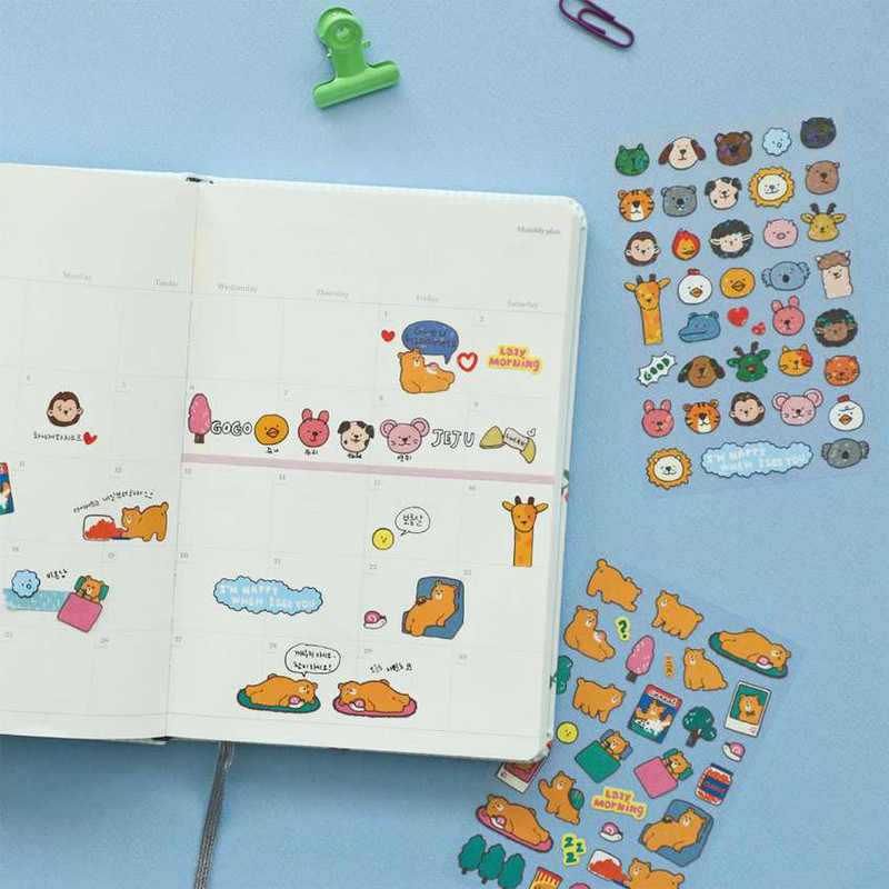 Dailylike Line Holographic Removable Sticker Dailylike Line Holographic Removable Sticker