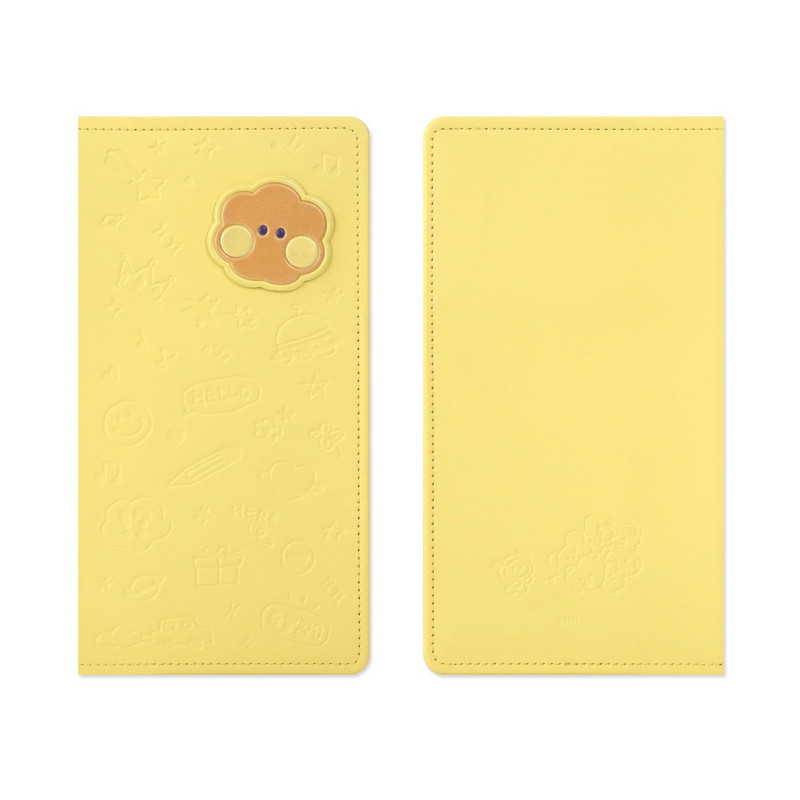 BT21 Minini Leather Patch Shooky Long Passport Holder Cover