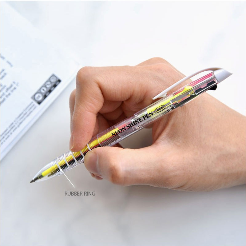 rubber ring - Play Obje Neon Shine 3 Multiple Colors Gel Pen rubber ring - Play Obje Neon Shine 3 Multiple Colors Gel Pen