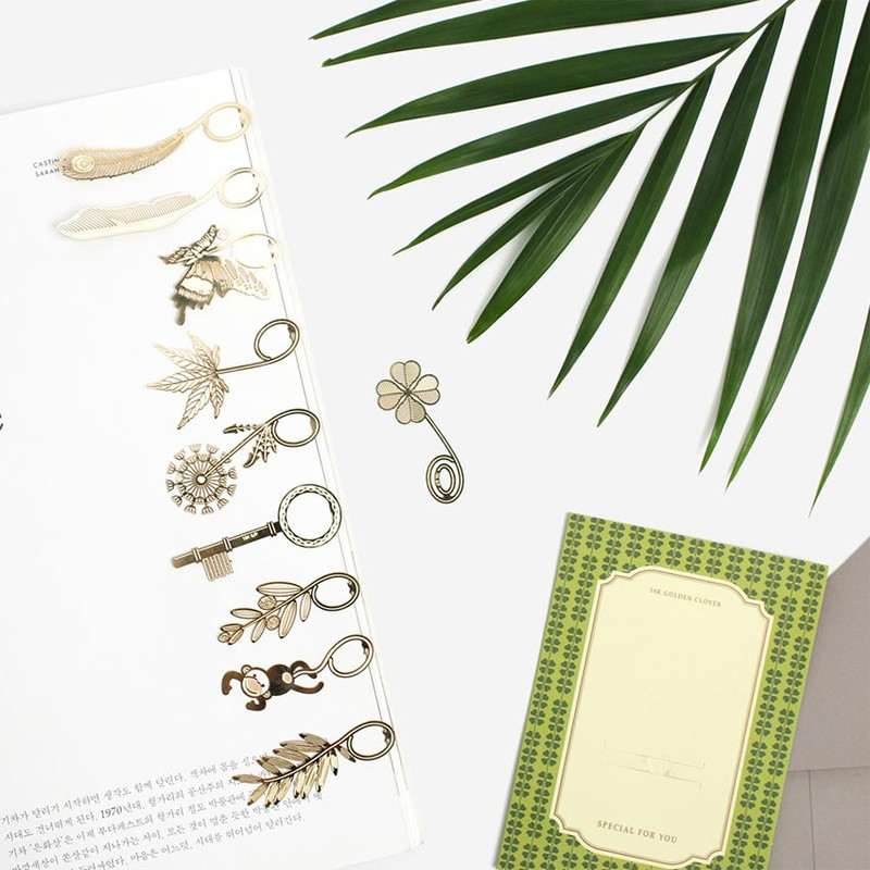Bookfriends Gold Plated Bookmark Card Bookfriends Gold Plated Bookmark Card