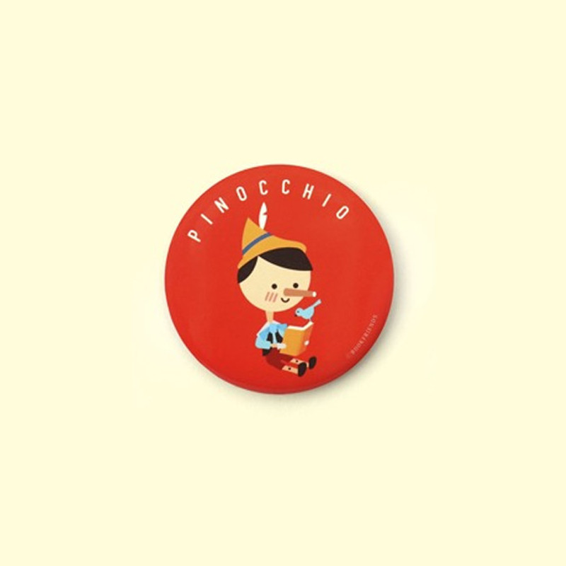 Pinocchio - Bookfriends Circle Magnetic Bottle Opener Pinocchio - Bookfriends Circle Magnetic Bottle Opener