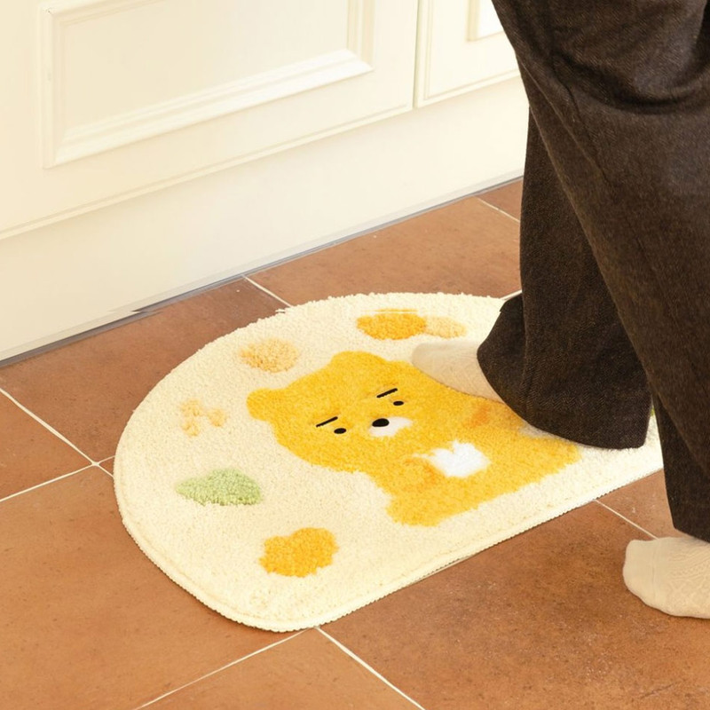 Usage example - Kakao Friends April Shower Ryan Anti-Slip Fluffy Rug Usage example - Kakao Friends April Shower Ryan Anti-Slip Fluffy Rug