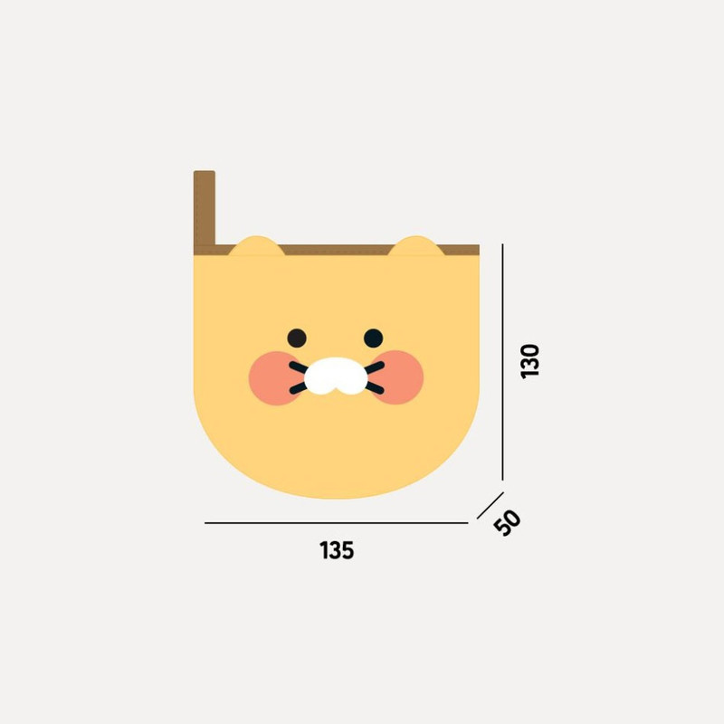 Size of Kakao Friends Choonsick Kitchen Cotton Oven Mitt Size of Kakao Friends Choonsick Kitchen Cotton Oven Mitt