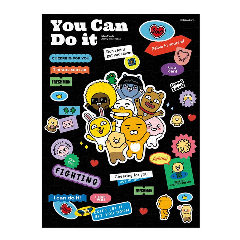 Kakao Friends You Can Do It 150 Piece Jigsaw Puzzle Kakao Friends You Can Do It 150 Piece Jigsaw Puzzle