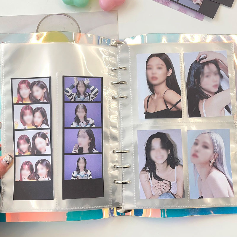 Usage example - A5 Holographic 6-Ring Binder Cover