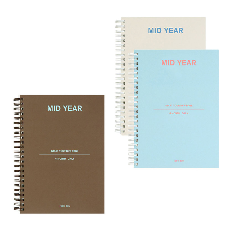 Antenna Shop 6 Month A5 Dateless Daily Planner