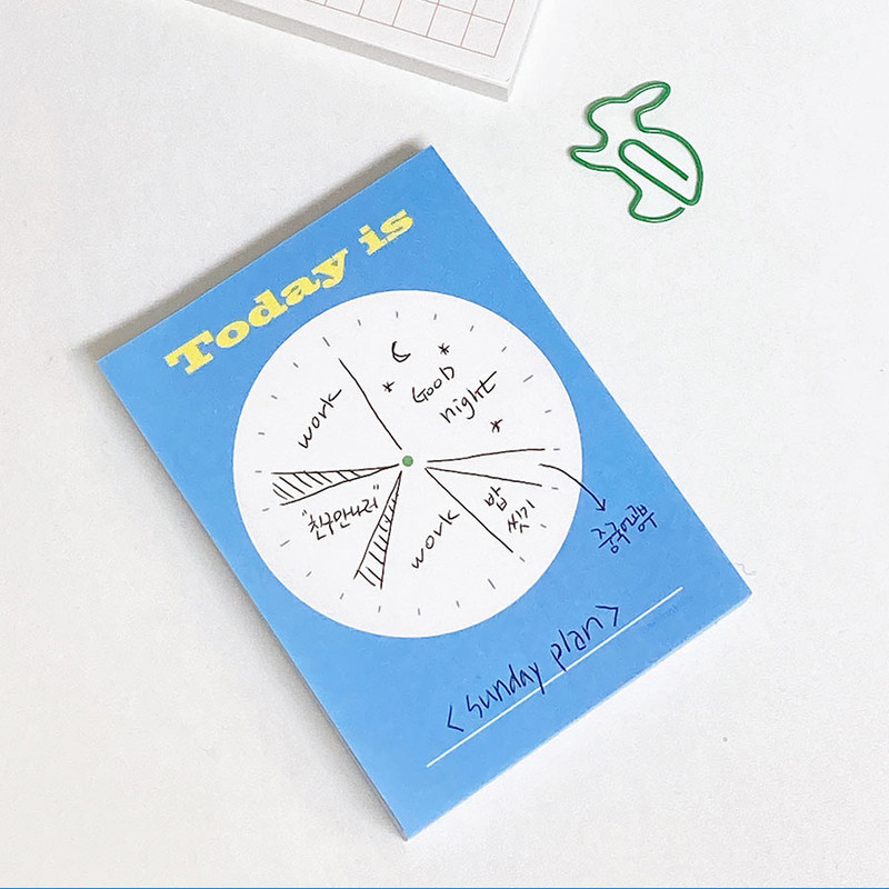 Example of use - Nostingker Today Is Clock Time Undated Daily Planner Example of use - Nostingker Today Is Clock Time Undated Daily Planner