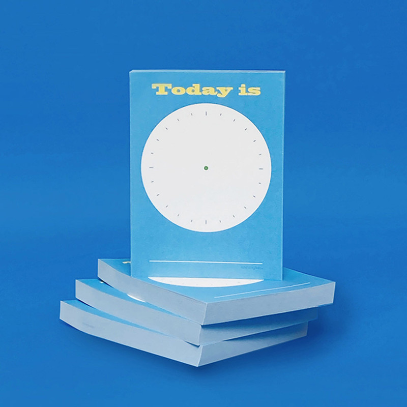 Nostingker Today Is Clock Time Undated Daily Planner Nostingker Today Is Clock Time Undated Daily Planner