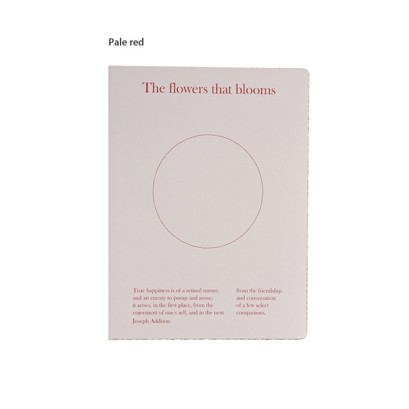 Pale red - Wanna This In The Mood A5 Twin Wire Lined Notebook Pale red - Wanna This In The Mood A5 Twin Wire Lined Notebook