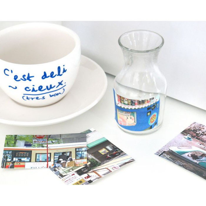 Usage example - Tokyo Mind Travel Photo Sticker Pack