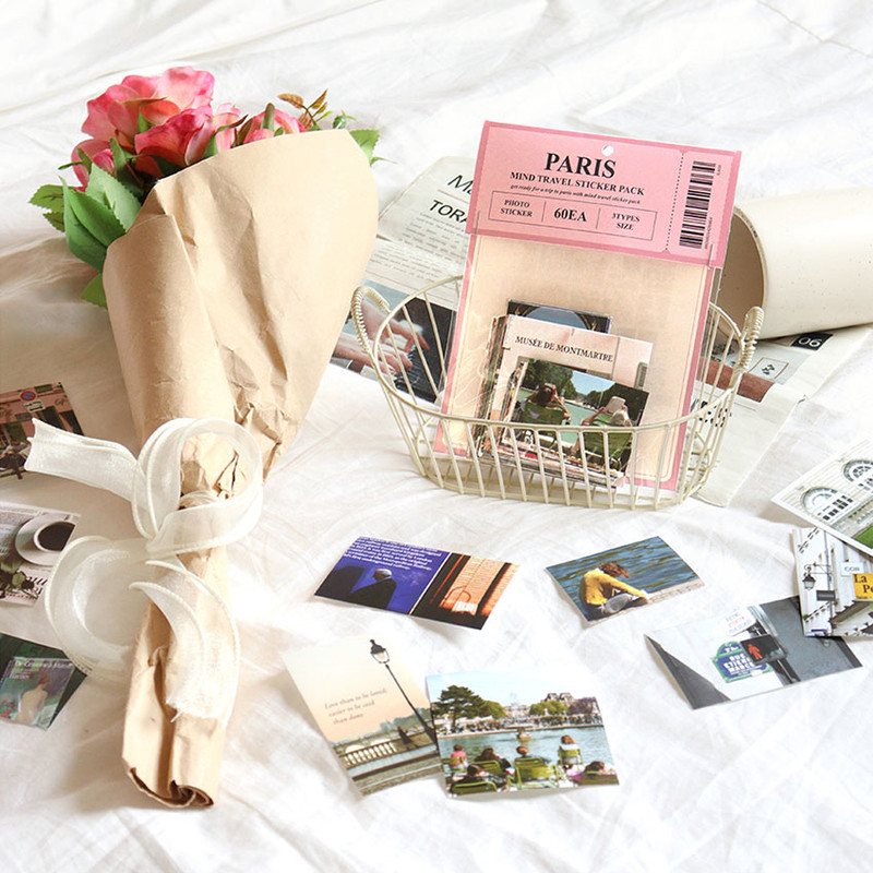 Indigo Paris Mind Travel Photo Sticker Pack