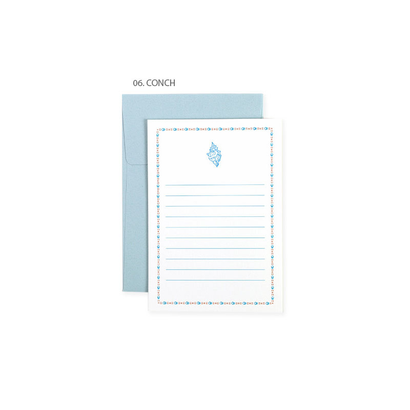 06 conch - PAPERIAN Near And Dear Mini Card Set 06 conch - PAPERIAN Near And Dear Mini Card Set