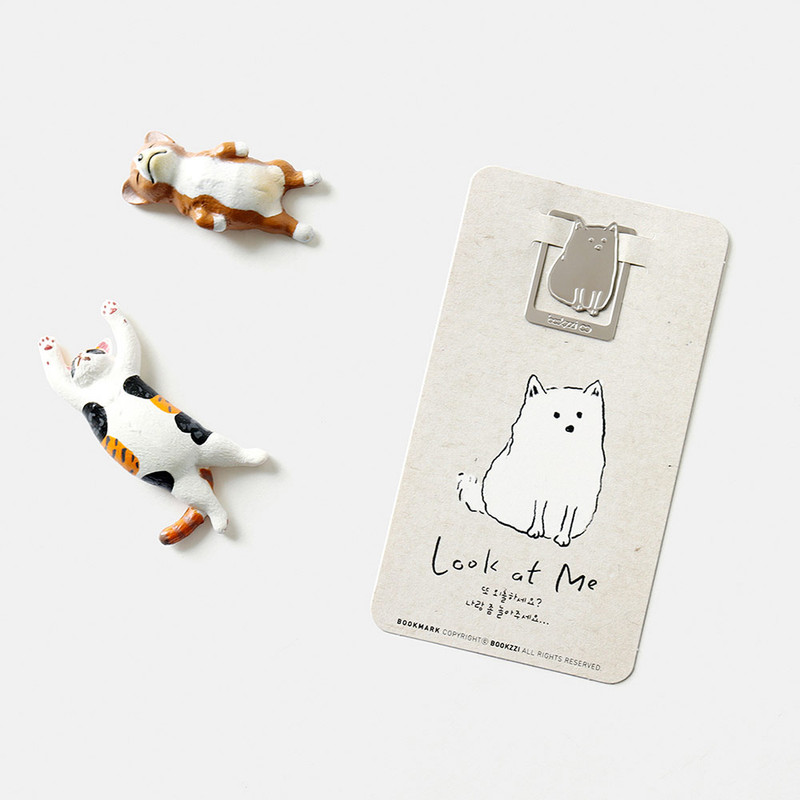Bookfriends Look At Me Pet Steel Bookmark Bookfriends Look At Me Pet Steel Bookmark