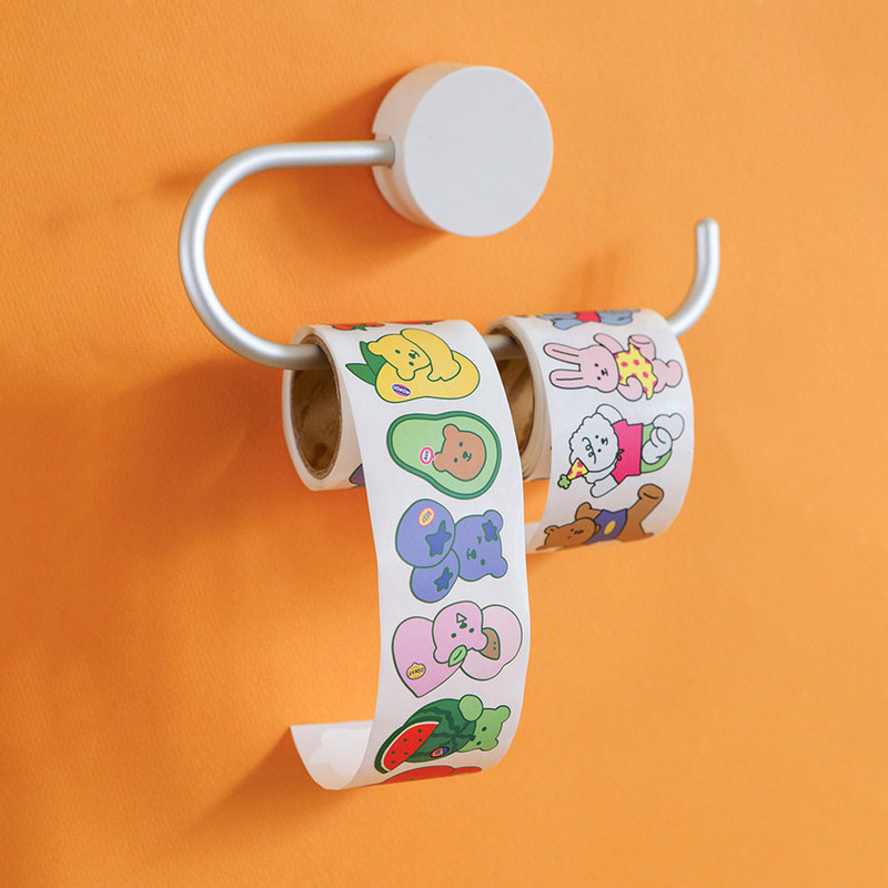 Example of use - Dailylike My Buddy Party Removable Sticker Roll Example of use - Dailylike My Buddy Party Removable Sticker Roll
