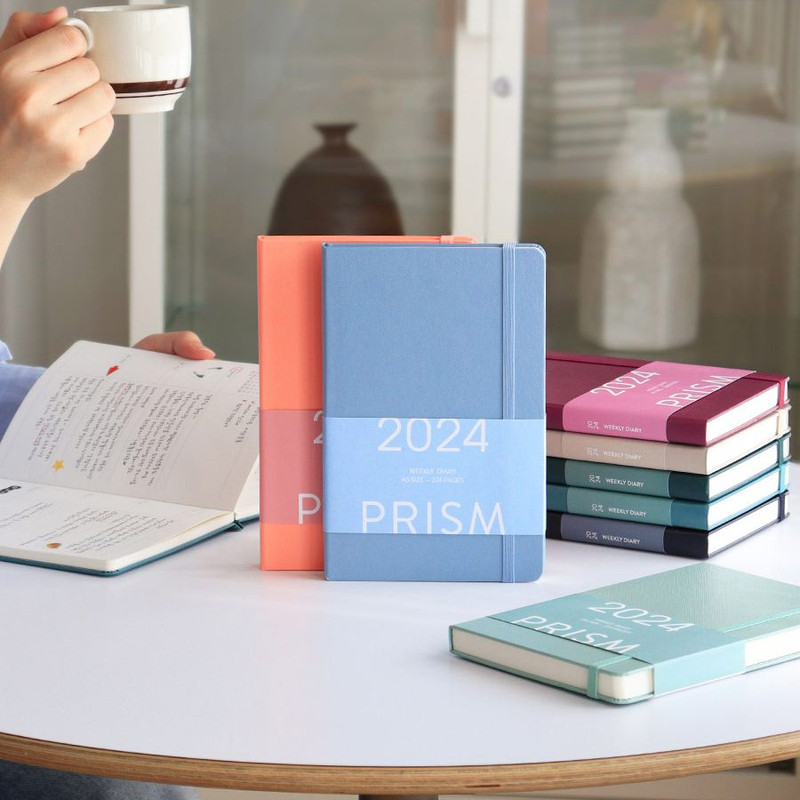 Indigo 2024 Prism A5 Dated Weekly Diary Planner