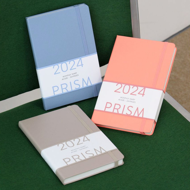 Indigo 2024 Prism A5 Dated Monthly Diary Planner