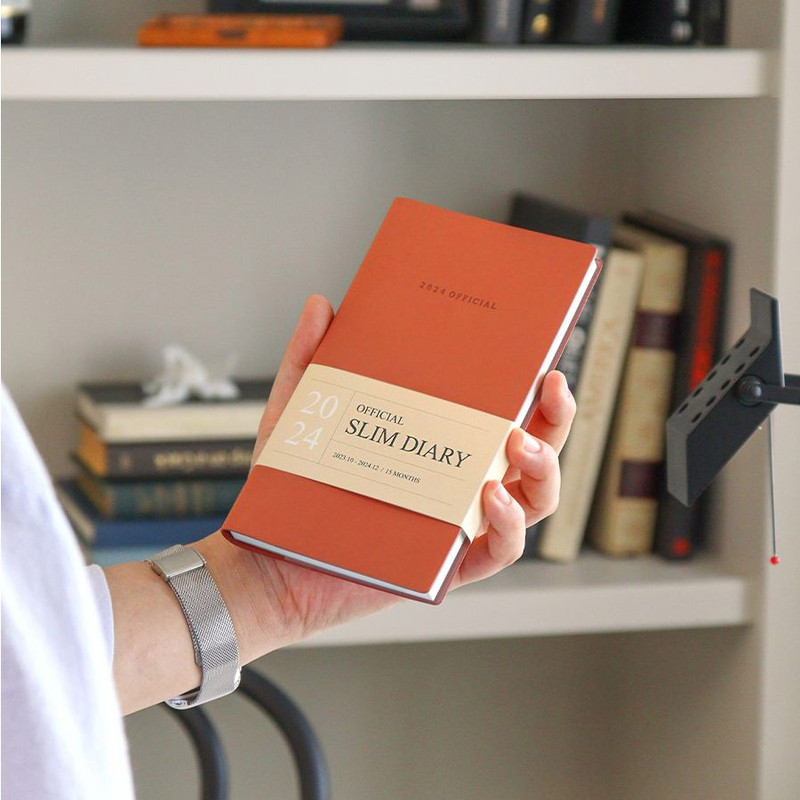 Indigo 2024 Official Slim Dated Monthly Planner Scheduler